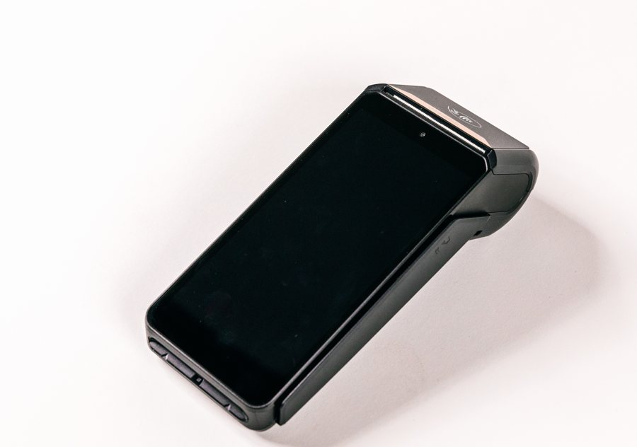 A handheld payment terminal